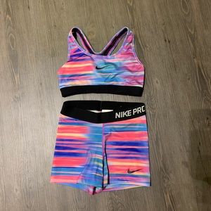 Nike Bra and 2 pairs of Shorts - Outfit